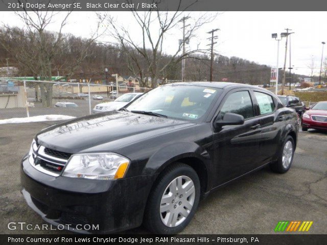 2014 Dodge Avenger SE in Black Clear Coat