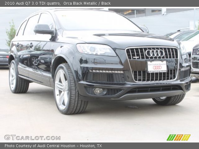 2010 Audi Q7 3.0 TDI quattro in Orca Black Metallic
