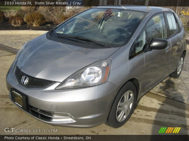 2010 Honda Fit  in Storm Silver Metallic