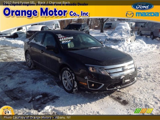 2012 Ford Fusion SEL in Black