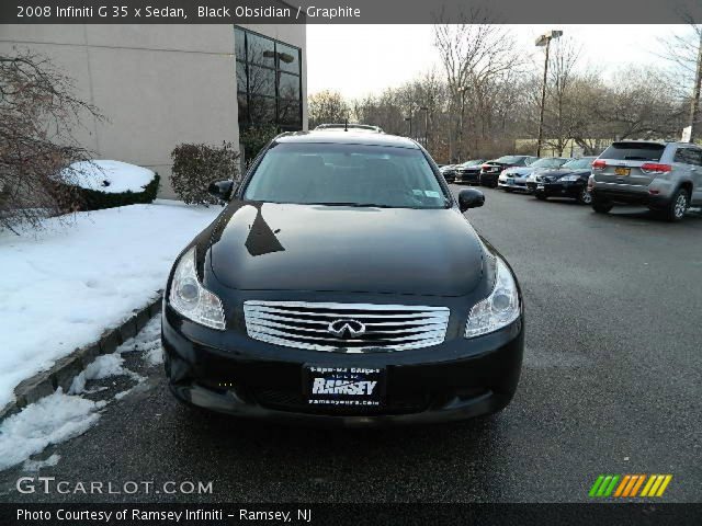 2008 Infiniti G 35 x Sedan in Black Obsidian