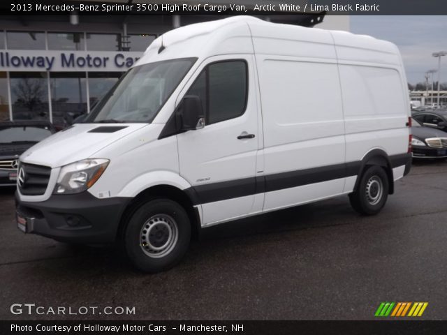 2013 Mercedes-Benz Sprinter 3500 High Roof Cargo Van in Arctic White