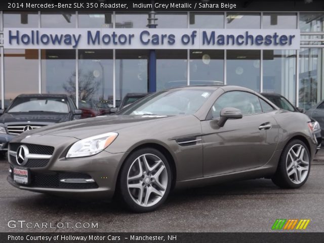 2014 Mercedes-Benz SLK 350 Roadster in Indium Grey Metallic