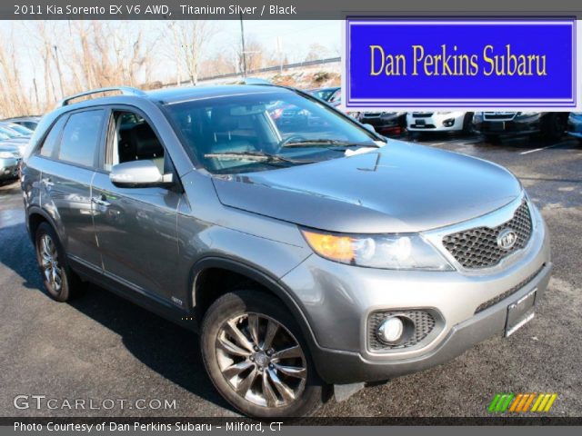 2011 Kia Sorento EX V6 AWD in Titanium Silver