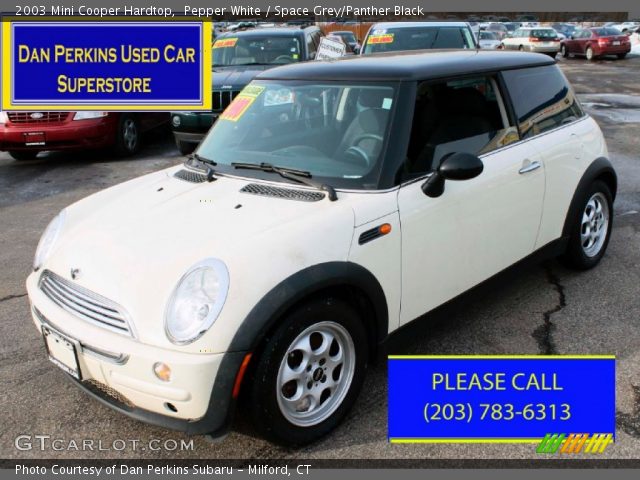 2003 Mini Cooper Hardtop in Pepper White