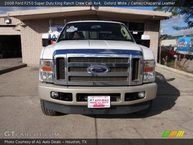 2008 Ford F250 Super Duty King Ranch Crew Cab 4x4 in Oxford White