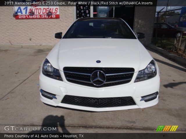 2013 Mercedes-Benz C 250 Coupe in Polar White