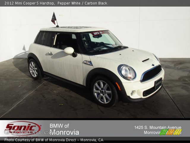 2012 Mini Cooper S Hardtop in Pepper White