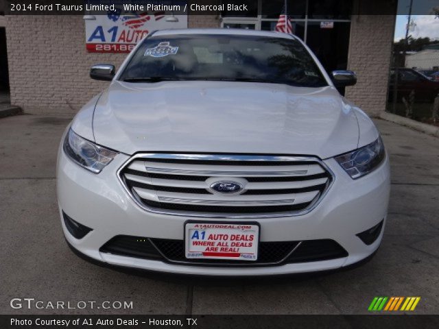 2014 Ford Taurus Limited in White Platinum