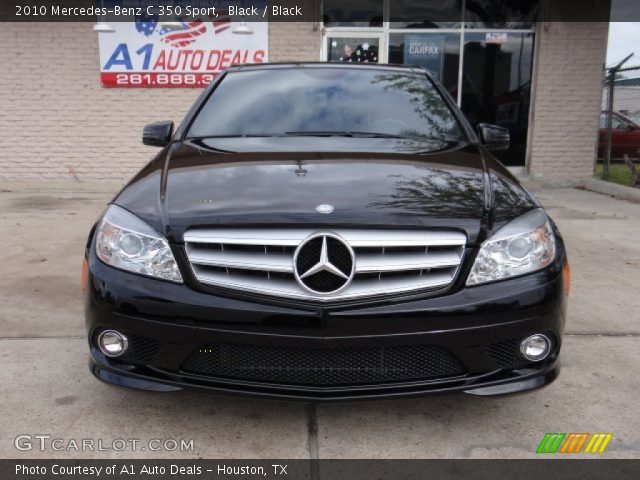 2010 Mercedes-Benz C 350 Sport in Black