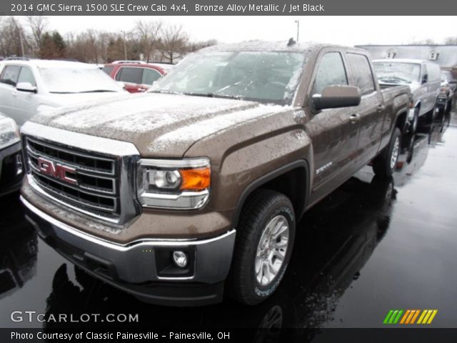 2014 GMC Sierra 1500 SLE Crew Cab 4x4 in Bronze Alloy Metallic