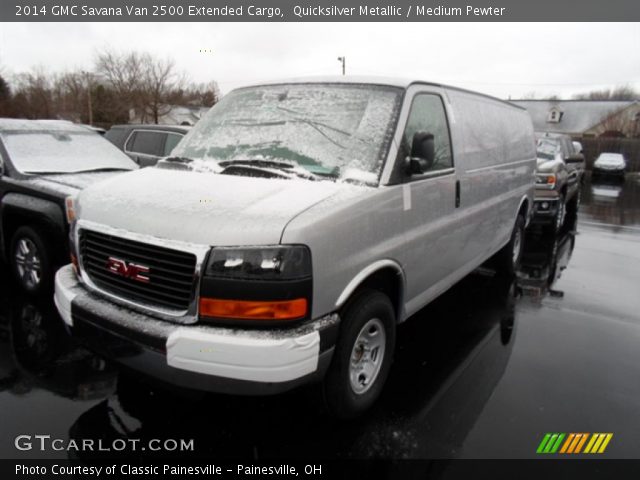 2014 GMC Savana Van 2500 Extended Cargo in Quicksilver Metallic