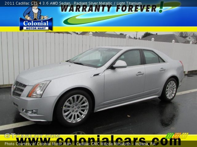 2011 Cadillac CTS 4 3.6 AWD Sedan in Radiant Silver Metallic