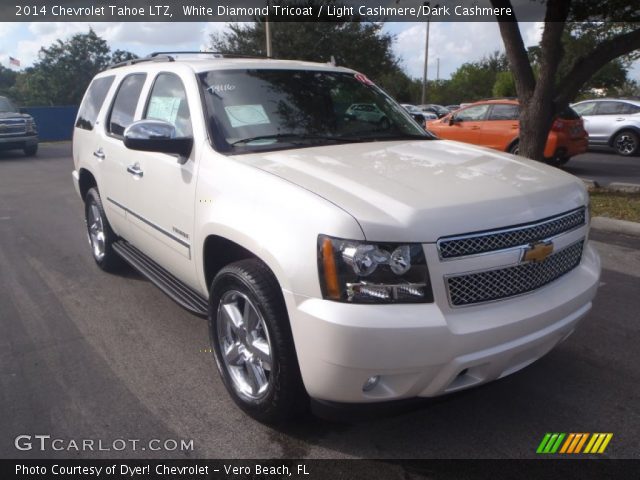 2014 Chevrolet Tahoe LTZ in White Diamond Tricoat