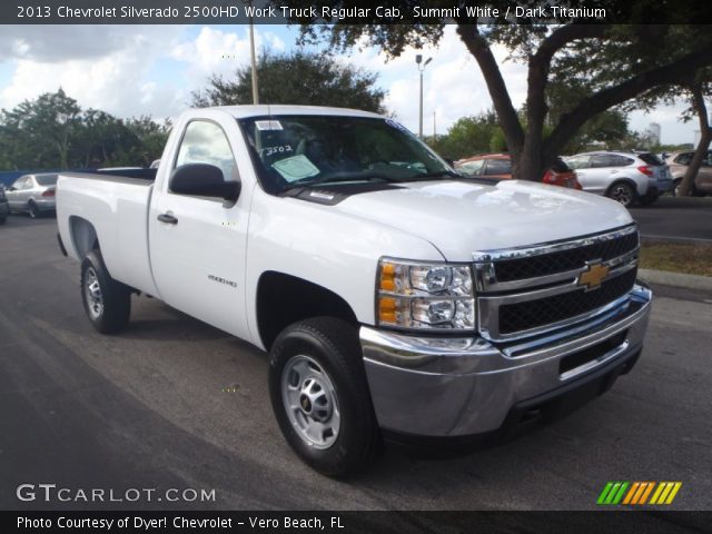 2013 Chevrolet Silverado 2500HD Work Truck Regular Cab in Summit White