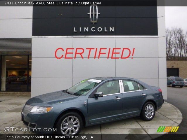 2011 Lincoln MKZ AWD in Steel Blue Metallic