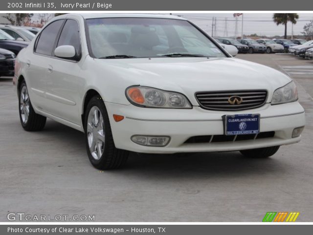 2002 Infiniti I 35 in Ivory Pearl