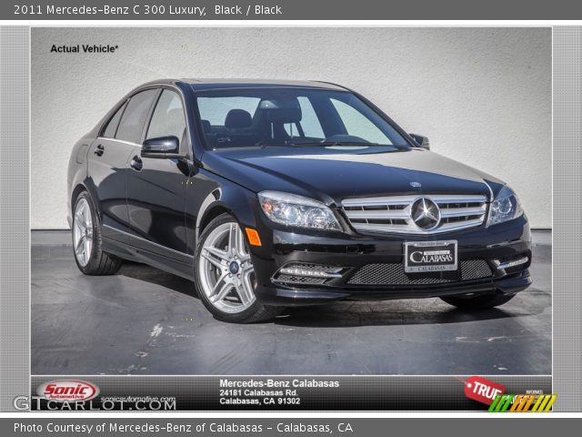 2011 Mercedes-Benz C 300 Luxury in Black
