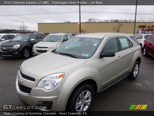 2014 Chevrolet Equinox LS AWD in Champagne Silver Metallic