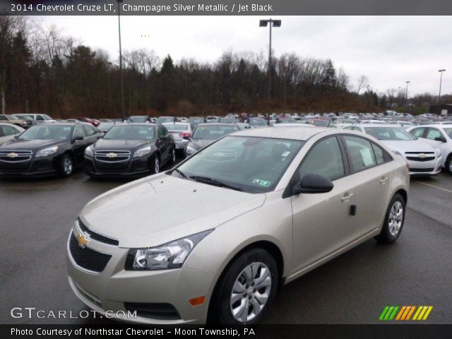 2014 Chevrolet Cruze LT in Champagne Silver Metallic
