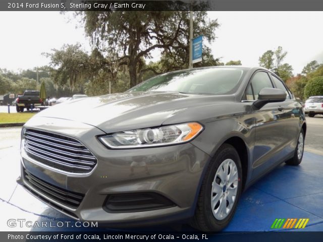 2014 Ford Fusion S in Sterling Gray