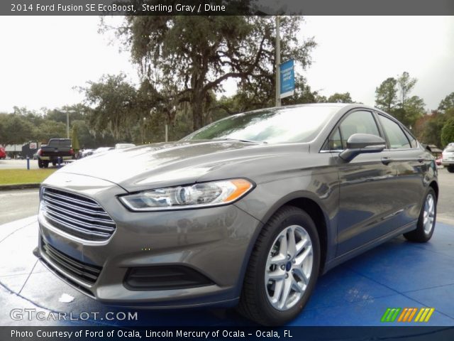2014 Ford Fusion SE EcoBoost in Sterling Gray
