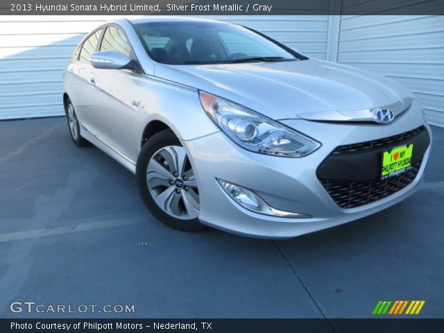 2013 Hyundai Sonata Hybrid Limited in Silver Frost Metallic