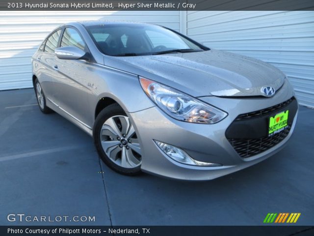 2013 Hyundai Sonata Hybrid Limited in Hyper Silver Metallic