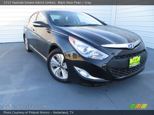 2013 Hyundai Sonata Hybrid Limited in Black Onyx Pearl