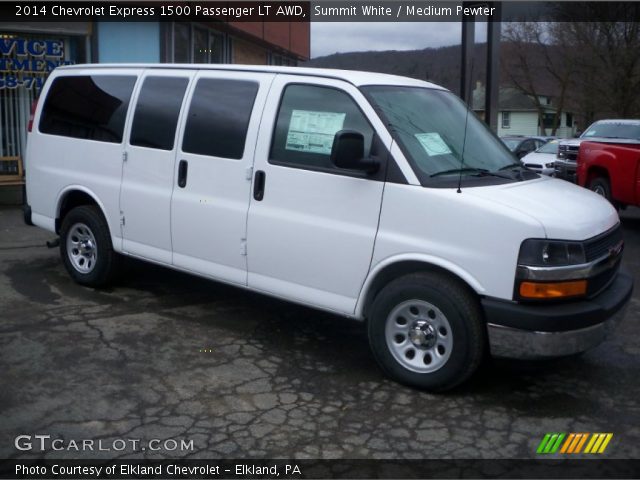 2014 Chevrolet Express 1500 Passenger LT AWD in Summit White
