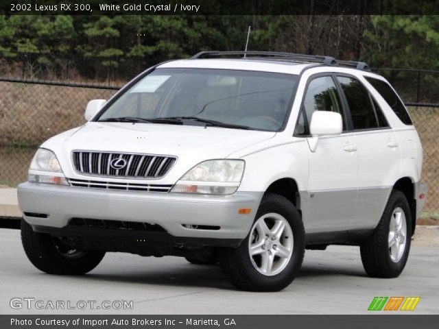 2002 Lexus RX 300 in White Gold Crystal