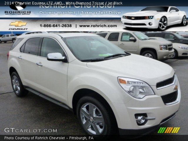 2014 Chevrolet Equinox LTZ AWD in White Diamond Tricoat