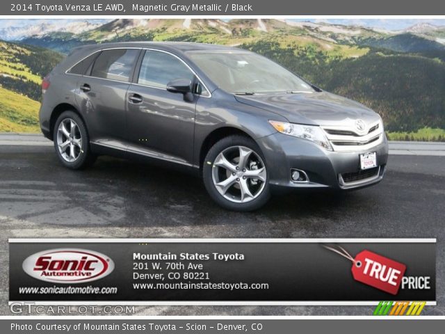 2014 Toyota Venza LE AWD in Magnetic Gray Metallic