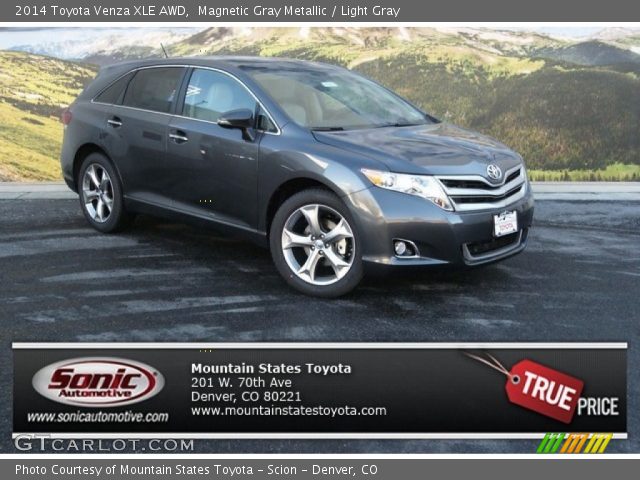 2014 Toyota Venza XLE AWD in Magnetic Gray Metallic
