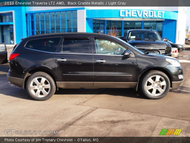 2010 Chevrolet Traverse LTZ AWD in Black Granite Metallic