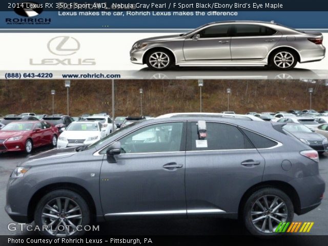 2014 Lexus RX 350 F Sport AWD in Nebula Gray Pearl