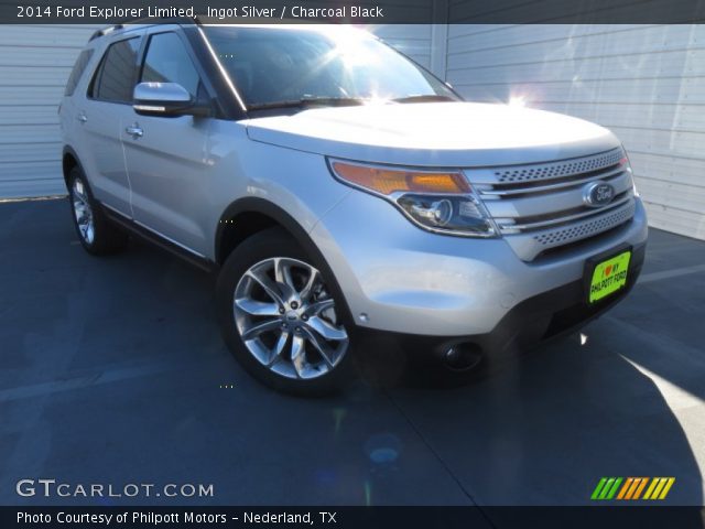 2014 Ford Explorer Limited in Ingot Silver