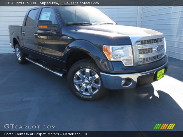2014 Ford F150 XLT SuperCrew in Blue Jeans