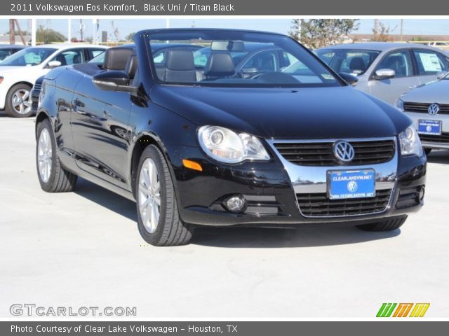 2011 Volkswagen Eos Komfort in Black Uni
