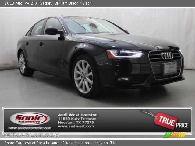 2013 Audi A4 2.0T Sedan in Brilliant Black