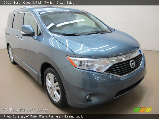 2011 Nissan Quest 3.5 LE in Twilight Gray