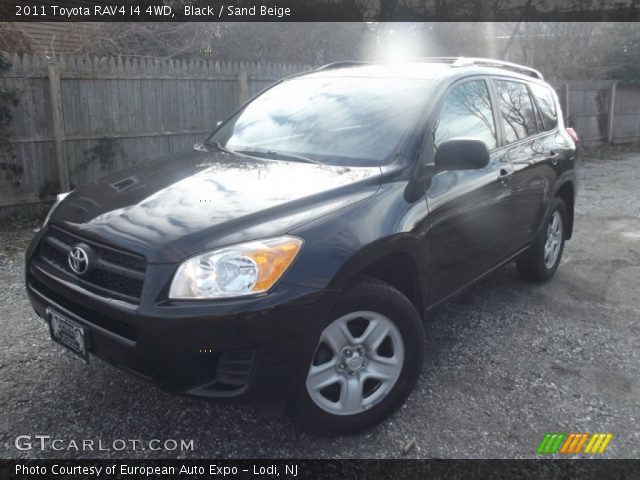 2011 Toyota RAV4 I4 4WD in Black