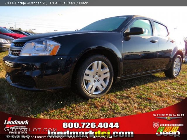 2014 Dodge Avenger SE in True Blue Pearl