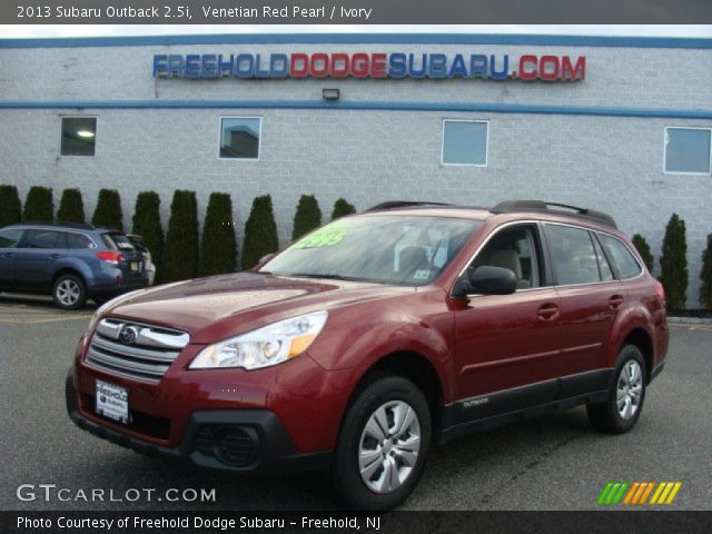 2013 Subaru Outback 2.5i in Venetian Red Pearl