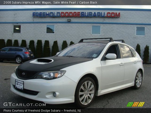 2008 Subaru Impreza WRX Wagon in Satin White Pearl