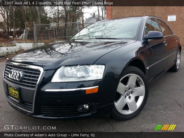 2007 Audi A8 L 4.2 quattro in Night Blue Pearl Effect