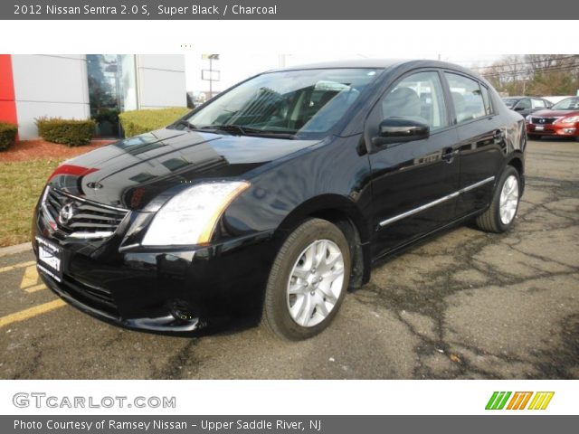 2012 Nissan Sentra 2.0 S in Super Black