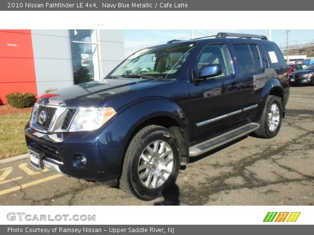 2010 Nissan Pathfinder LE 4x4 in Navy Blue Metallic