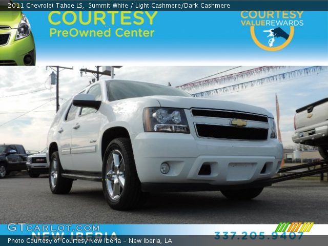 2011 Chevrolet Tahoe LS in Summit White
