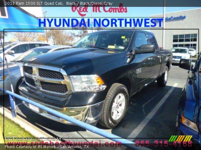2013 Ram 1500 SLT Quad Cab in Black